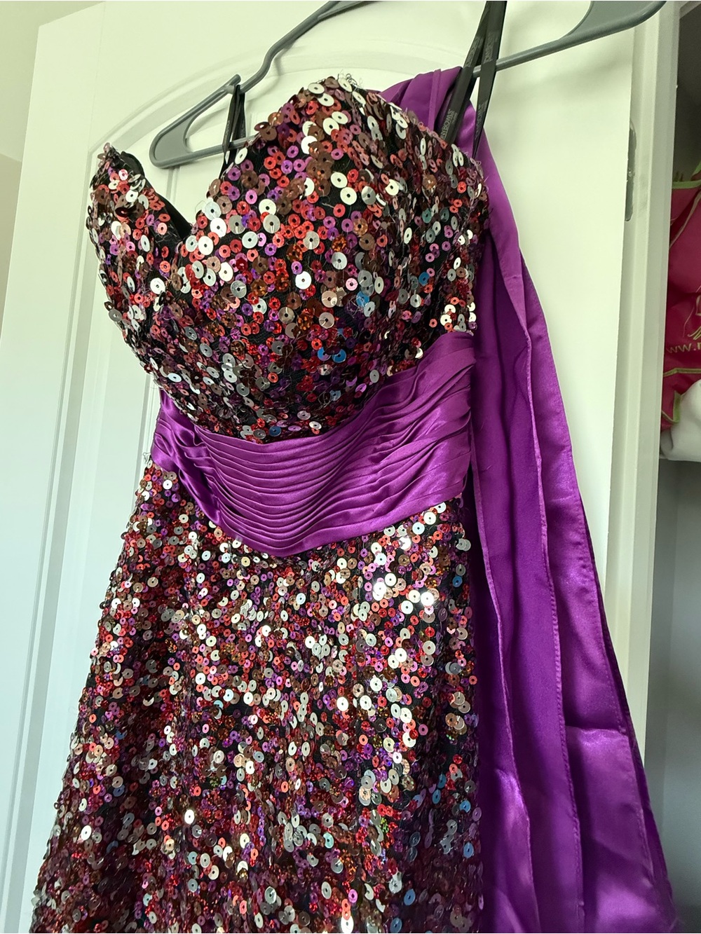 Tony Bowls Paris Sequin Gown